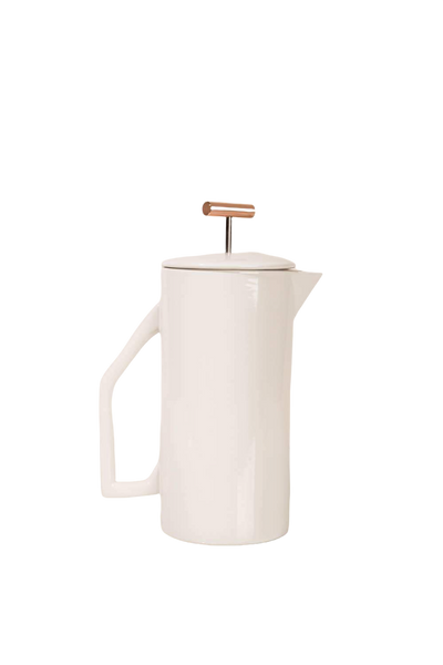 YIELD Crackle Ceramic French Press – Broome Street General Store