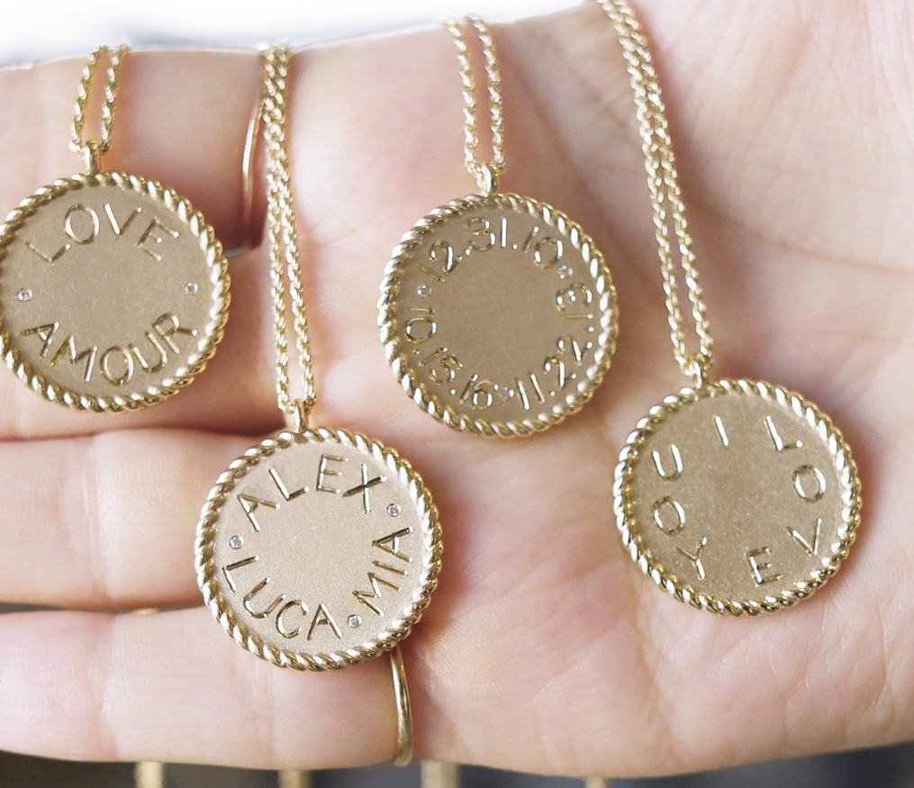 Ariel Gordon Imperial Disc Necklace – Broome Street General Store