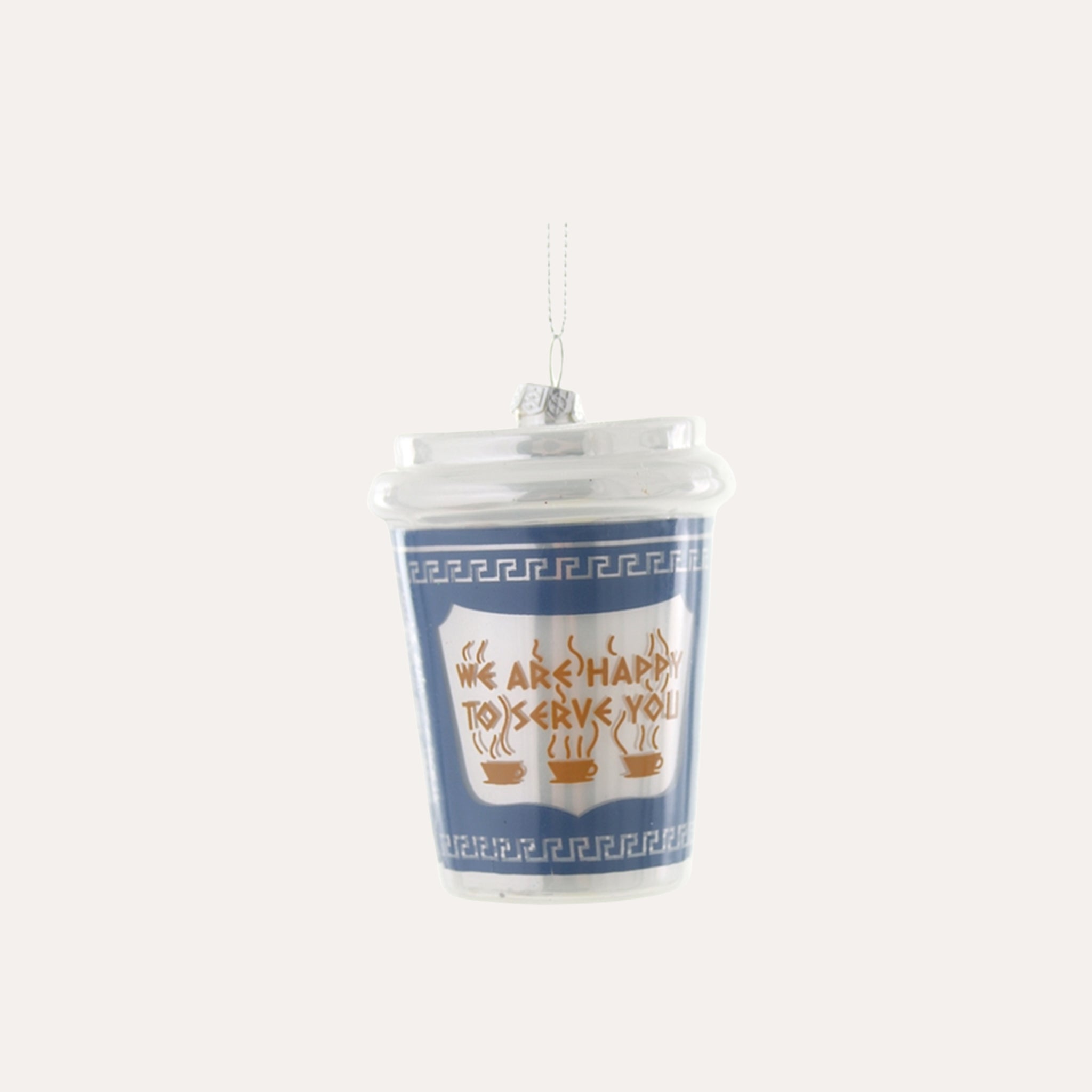 Ceramic Cup - We are Happy to Serve You Coffee Cup for Kitchen Coffee Shop